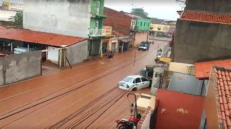 Picos Pi Fica Ruas Alagadas Ap S Chuva De Mais De Horas Jtnews