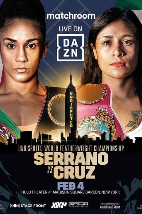 Amanda Serrano Vs Erika Cruz Posters The Movie Database Tmdb