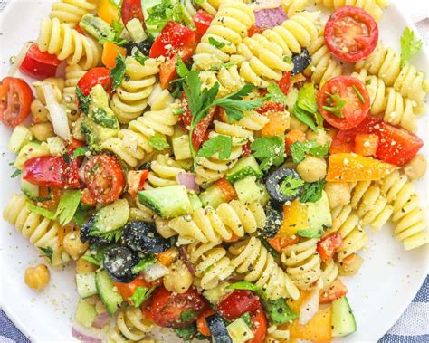 Vegan Italian Pasta Salad Recipe Cheap Lazy Vegan