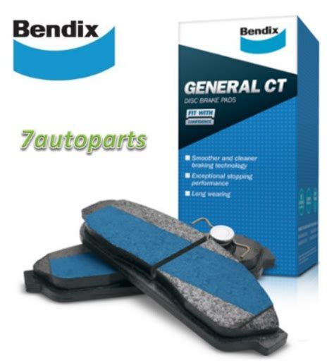 Bendix General Ct Disc Brake Pad Front Db Toyota Vios Ncp J