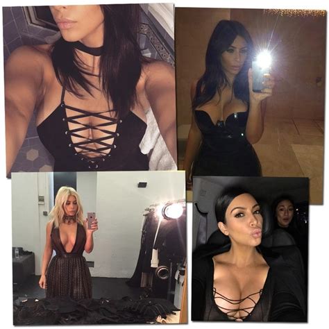 Kim Kardashian Em 30 Selfies De Furacão Sexy à Mãe Fashionista