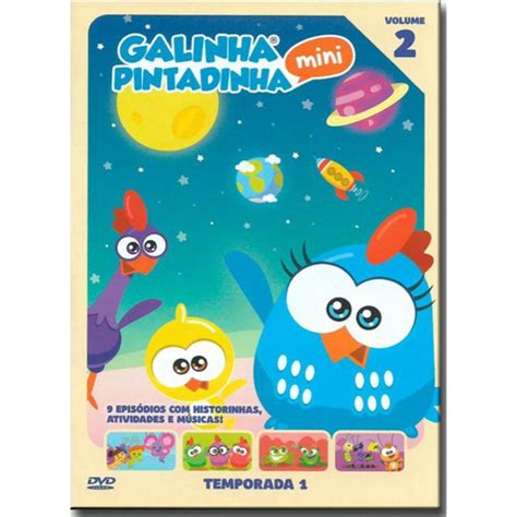 Dvd Galinha Pintadinha Mini Temp Vol Submarino