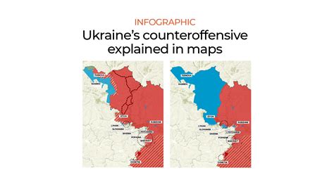 Ukraines Counteroffensive Explained In Maps Russia Ukraine War News