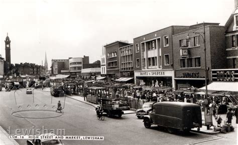 High Street shops and market. - Lewisham Borough PhotosLewisham Borough ...