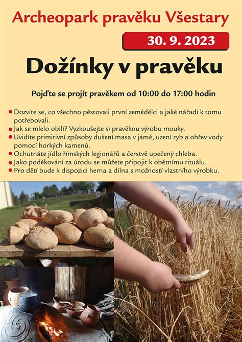 Zářijové dožínky v Archeoparku - Archeopark pravěku Všestary