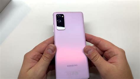 Samsung Galaxy S20 Fe Cloud Lavender Unboxing Youtube