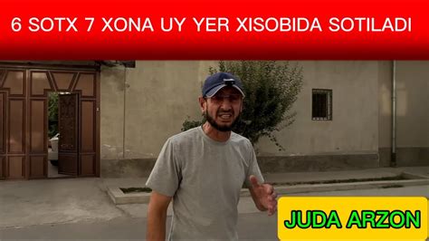 Sotx Xona Uy Arzon Narxda Zudlik Bilan Sotiladi Yer Xisobida