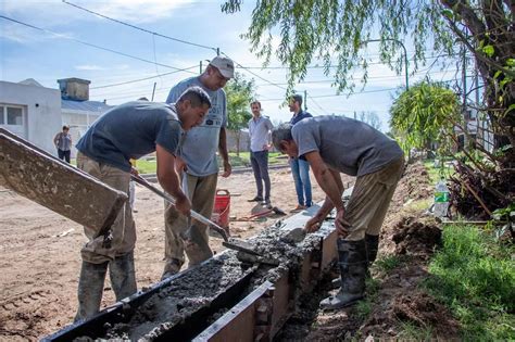 Avanzan Las Obras De Cord N Cuneta En El Barrio Almirante Brown