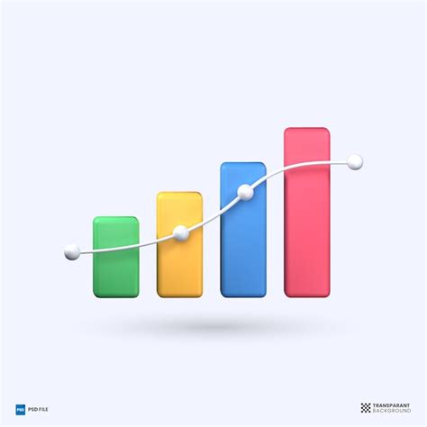 Premium Psd D Charts And Graph Icon Analysis Business Financial Data