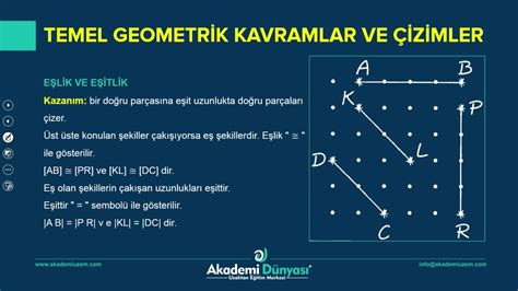 Matematik 5 Sınıf Temel Geometrik Kavramlar ve Çizimler Meryem