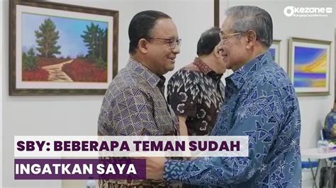 Sby Akui Partai Demokrat Salah Pilih Capres Dan Teman Koalisi Youtube