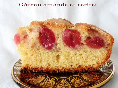 GATEAU GAGA Love cakes Gâteau à l amande et aux cerises