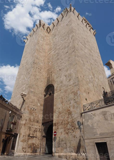 Elephant Tower In Cagliari Stock Photo At Vecteezy