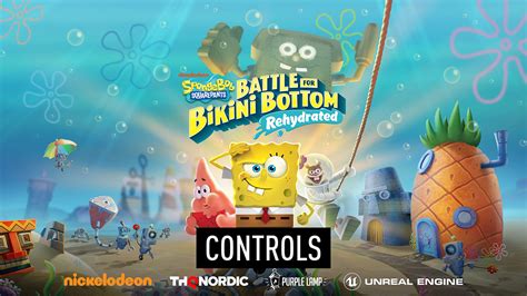 Spongebob Squarepants Battle For Bikini Bottom Rehydrated Controls