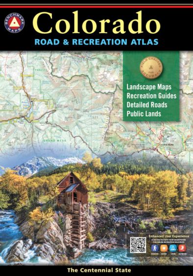 Colorado Road And Recreation Atlas Benchmark Maps