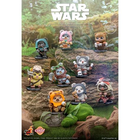 野獸國星際大戰 伊娃家族 Q版公仔盲盒套組 8入 HOT TOYS CBX251 LINE 禮物