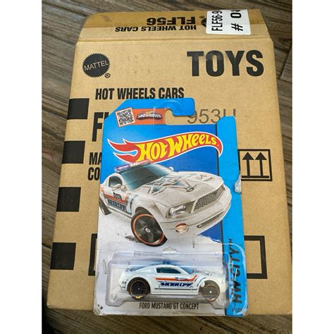 風火輪 Hot wheels Ford Mustang GT Concept 福特 野馬 警車 老卡 絕版 蝦皮購物
