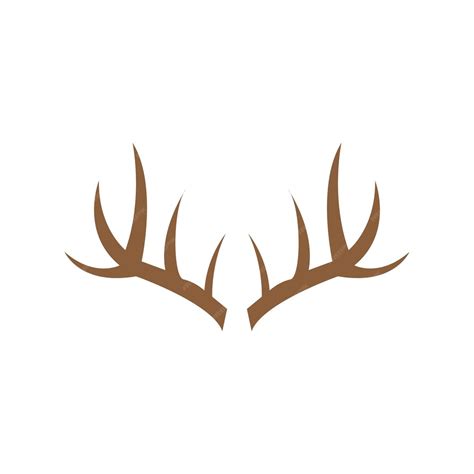 Premium Vector Deer Antler Simple Luxury Logo And Vector Template