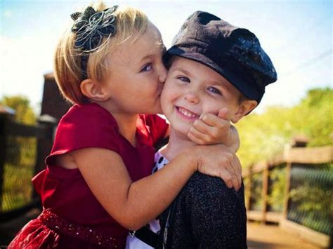 Cute Baby Kissing Images Download Happy Kiss Day Images Kiss Day