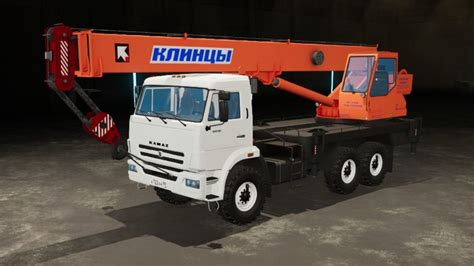 LS22 Kamaz Kran Klincy 6x6 v 1 0 0 0 LKWs Mod für Landwirtschafts