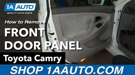 How To Replace Front Door Panel Toyota Camry Youtube