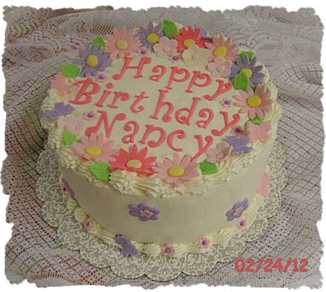 Happy Birthday Nancy Cake Amazing Cakes Cake Decorating