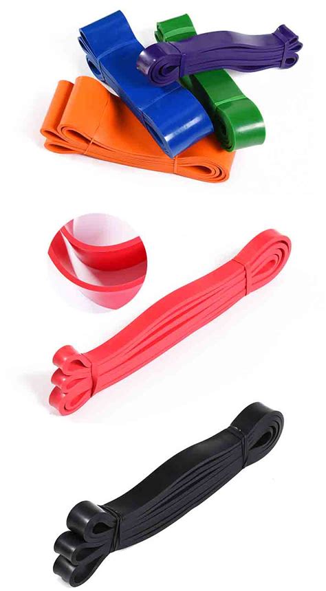 Wholesale 208cm Nature Rubber Latex Resistance Bands Tpe De Resistencia