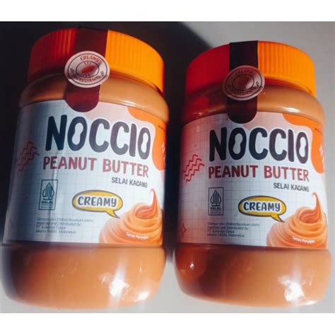 Jual Noccio Peanut Butter Selai Kacang Creamy 500g Shopee Indonesia