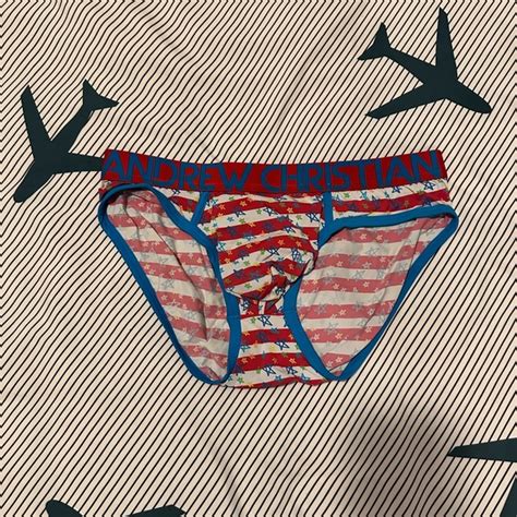 Andrew Christian Underwear Socks Mens Andrew Christian Bikini Brief Underwear Medium
