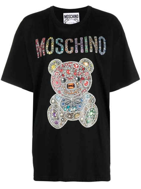 Moschino Teddy Bear Motif T Shirt Farfetch