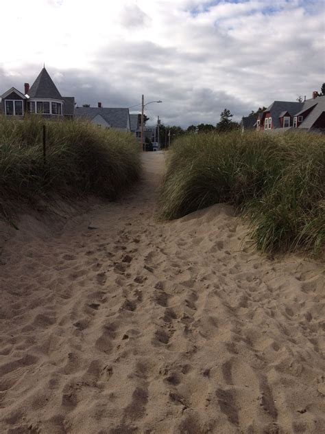 Ocean Park Maine Beach Walkway Maine Beaches Ocean Park Beach