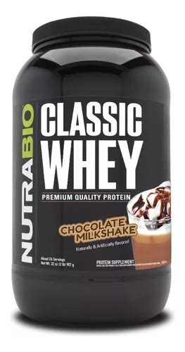 Classic Whey 2 Lb Nutrabio Proteina Premium Protein Sabor Chocolate