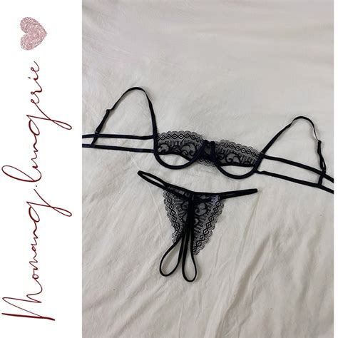 DL001 Set đồ lót ren sexy có gọng gợi cảm set lingerie gợi cảm sexy