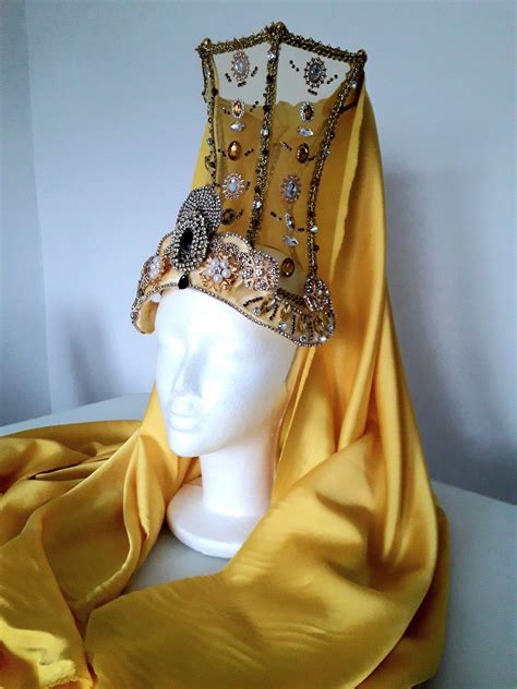 Hurrem Sultan S Big Main Crown In Her Collection Golden Yellow High