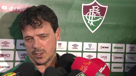 Vídeo Confira a coletiva do técnico Fernando Diniz do Fluminense