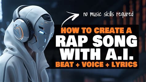 Using AI To Make A Rap Song From Scratch NO MUSIC SKILLS REQUIRED