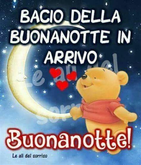 Bacio Della Buonanotte In Arrivo Sogni D Oro E A Domani Good Night