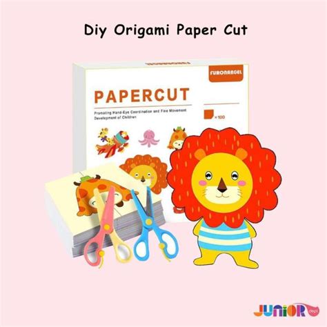 Jual Diy Origami Paper Cut Paper Craft Latihan Menggunting Prakarya Alphabet Di Seller