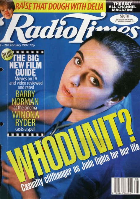 Radio Times Cover 1997 02 22 Casualty Tv Guide Tv On The Radio