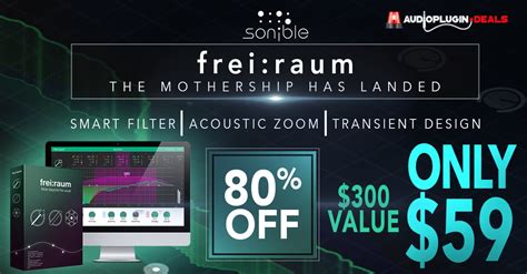 Sonible Frei Raum Smart Eq Plugin Off At Audio Plugin Deals