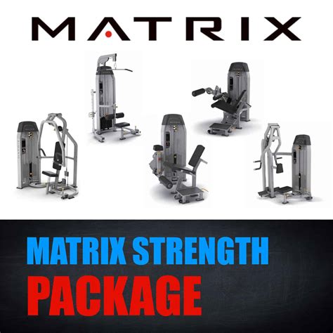 5 Piece Matrix Strength Equipment Gym Package | Grays Fitness