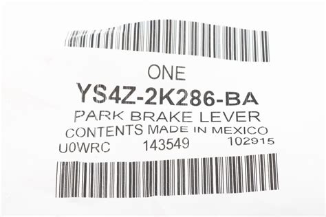 2000-2011 Ford Focus Rear Brake Drum Adjuster Lever Repair Kit OEM YS4Z ...