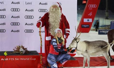 American Mikaela Shiffrin Wins 2nd World Cup Slalom In 2 Days The