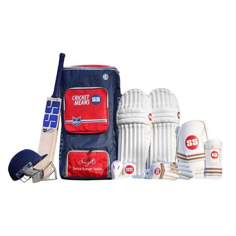 SS ENGLISH WILLOW CRICKET KIT SET - The Champion Sports - Cricket