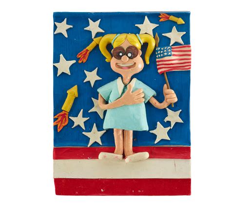 Bonhams : Penny on an American Flag Claymation Frame for Pee-Wee's ...