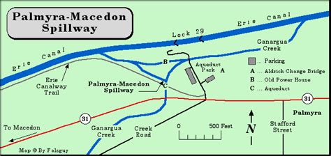 Palmyra Macedon Spillway Wayne County New York