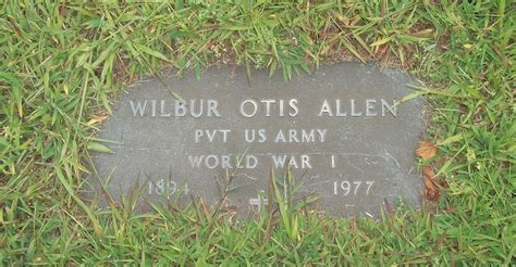 Wilbur Otis Allen 1894 1977 Find A Grave Memorial