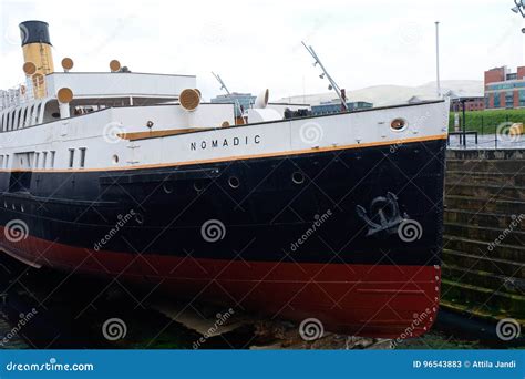 Ss Nomadic Belfast Northern Ireland Editorial Stock Photo Image Of