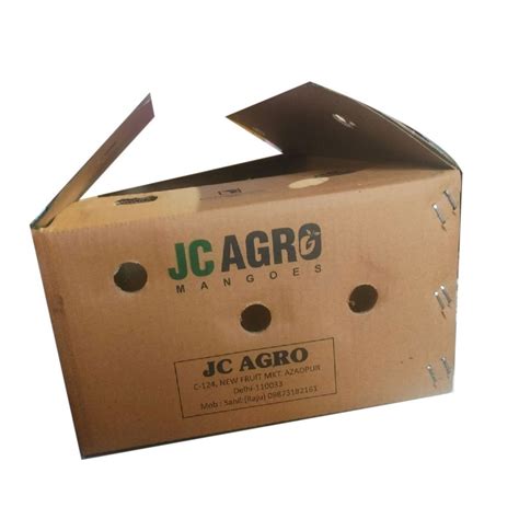 Double Wall 5 Ply Flexo Brown Printed Corrugated Carton Box At Rs 35