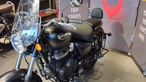 Understand And Buy Royal Enfield Meteor Black Matte Disponibile